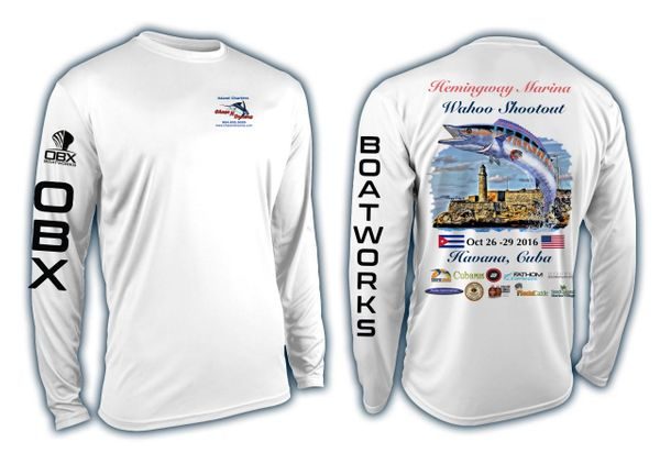 Official Wahoo Hemingway, Havana, Cuba Tournament Shirt